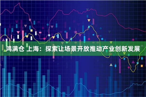 鸿满仓 上海：探索让场景开放推动产业创新发展